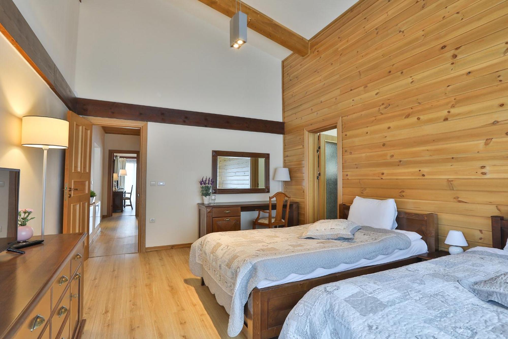 Luxury Chalets Pirin Golf & Country Club 班斯科 客房 照片